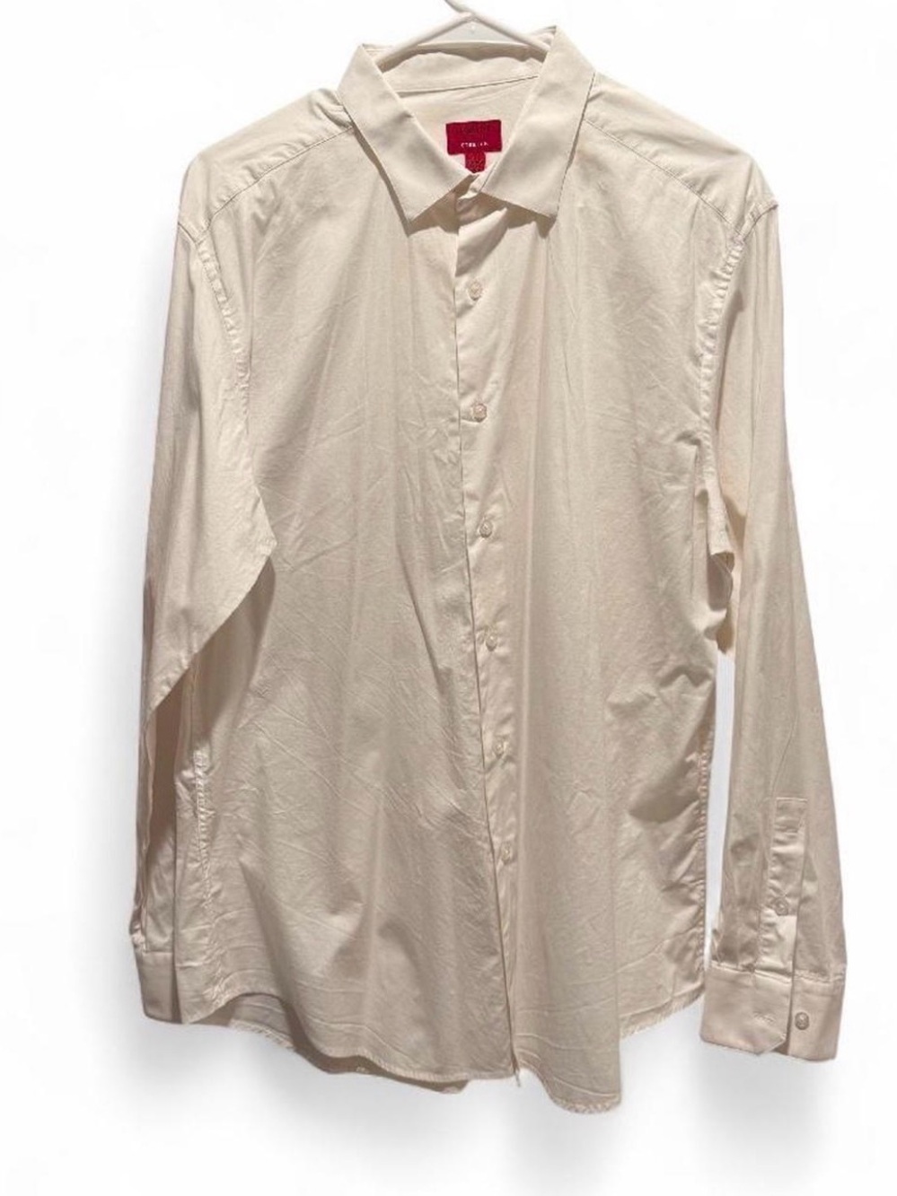 Alfani Men's Long-Sleeve Button Shirt in White